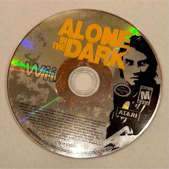 Alone in the Dark (Nintendo Wii, 2008) Game Disc Only- Tested - Picture 3 of 8